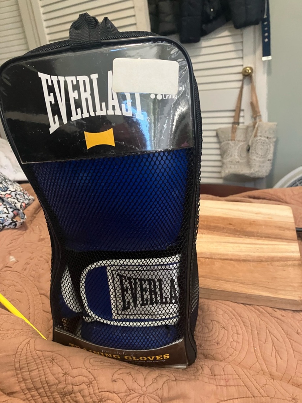 New Everlast Royal Blue Pro Style Training Gloves